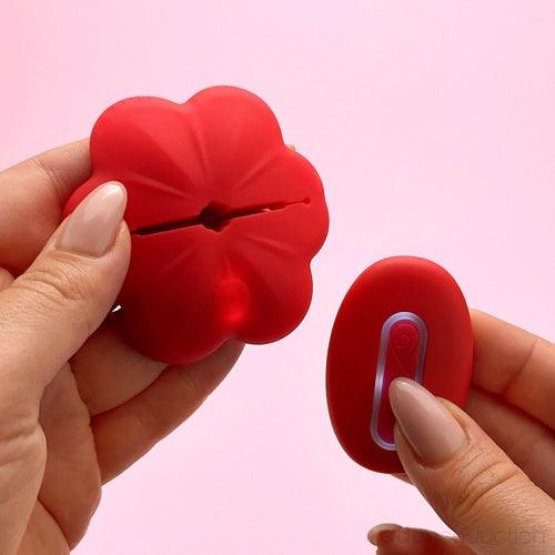 Bloom nips Vibrating nipple clamps - EdenSeduce