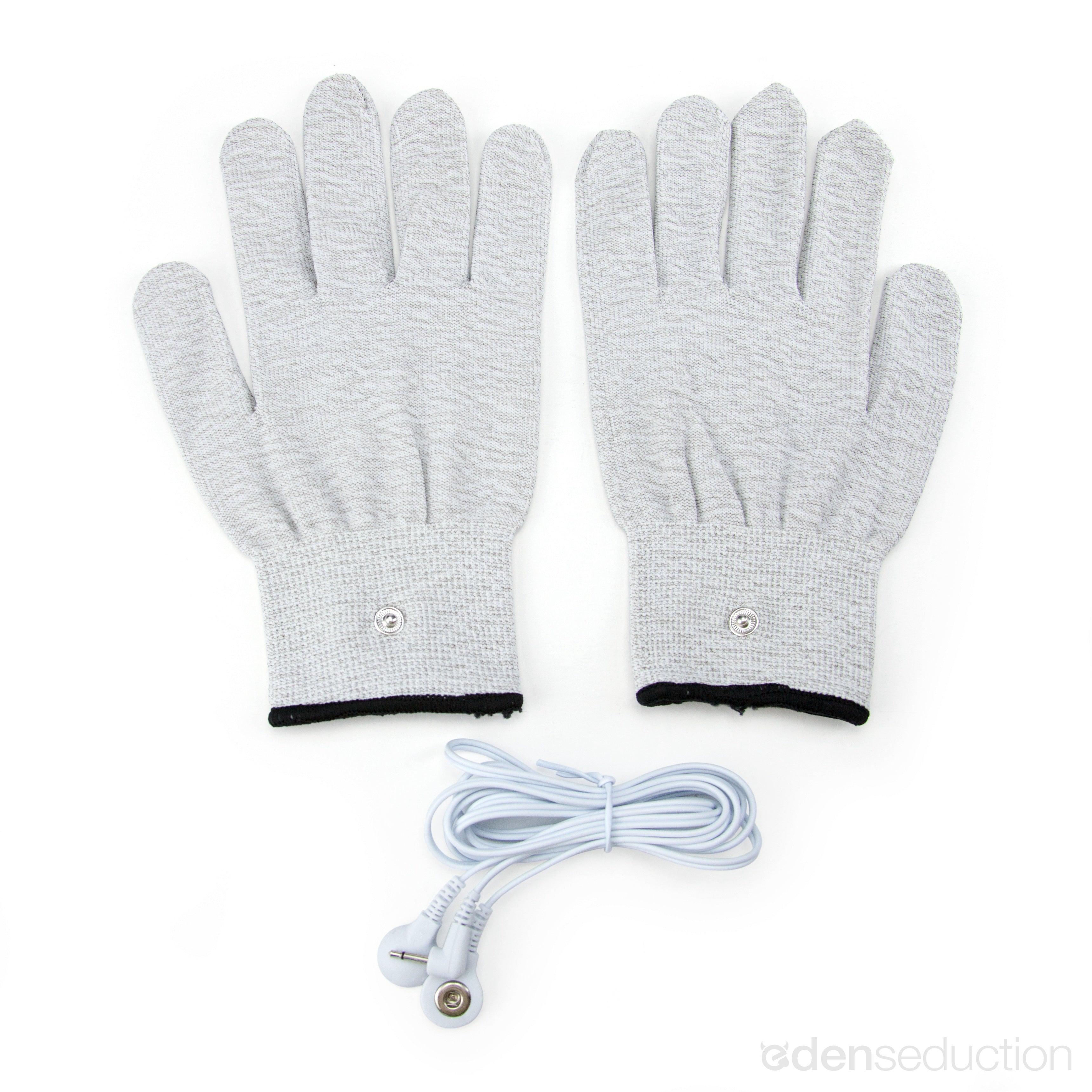 ePlay massage gloves attachment E stim gloves - EdenSeduce