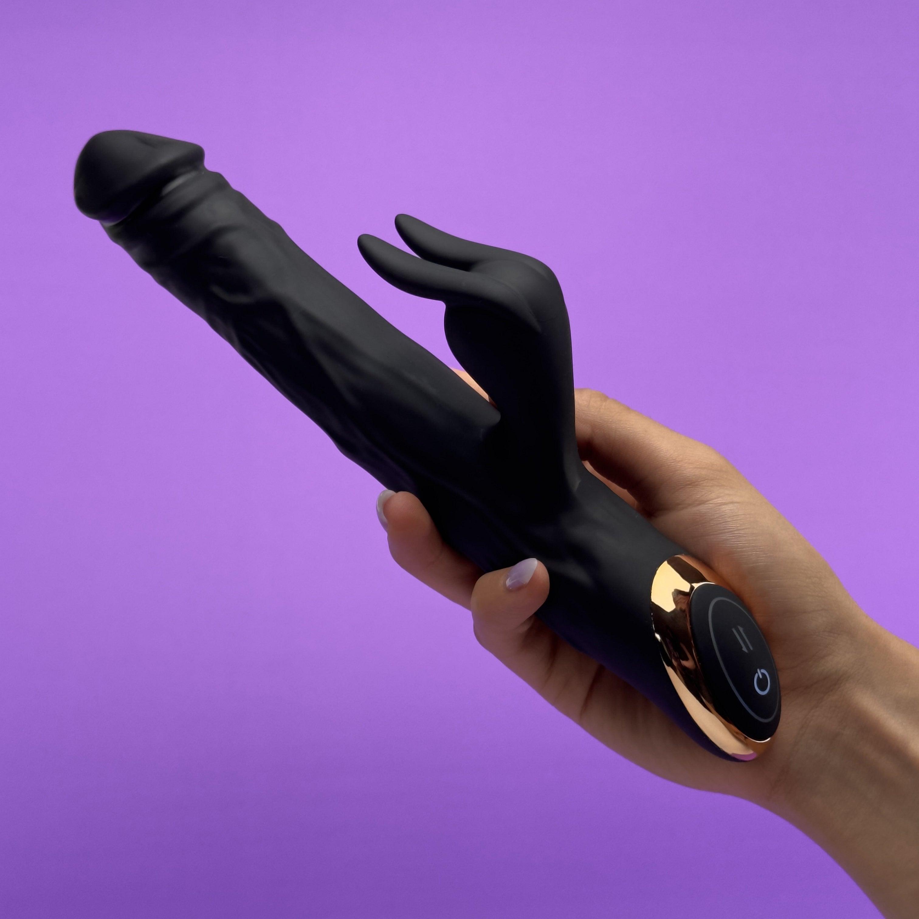 Glamour bunny Thrusting rabbit vibrator - EdenSeduce