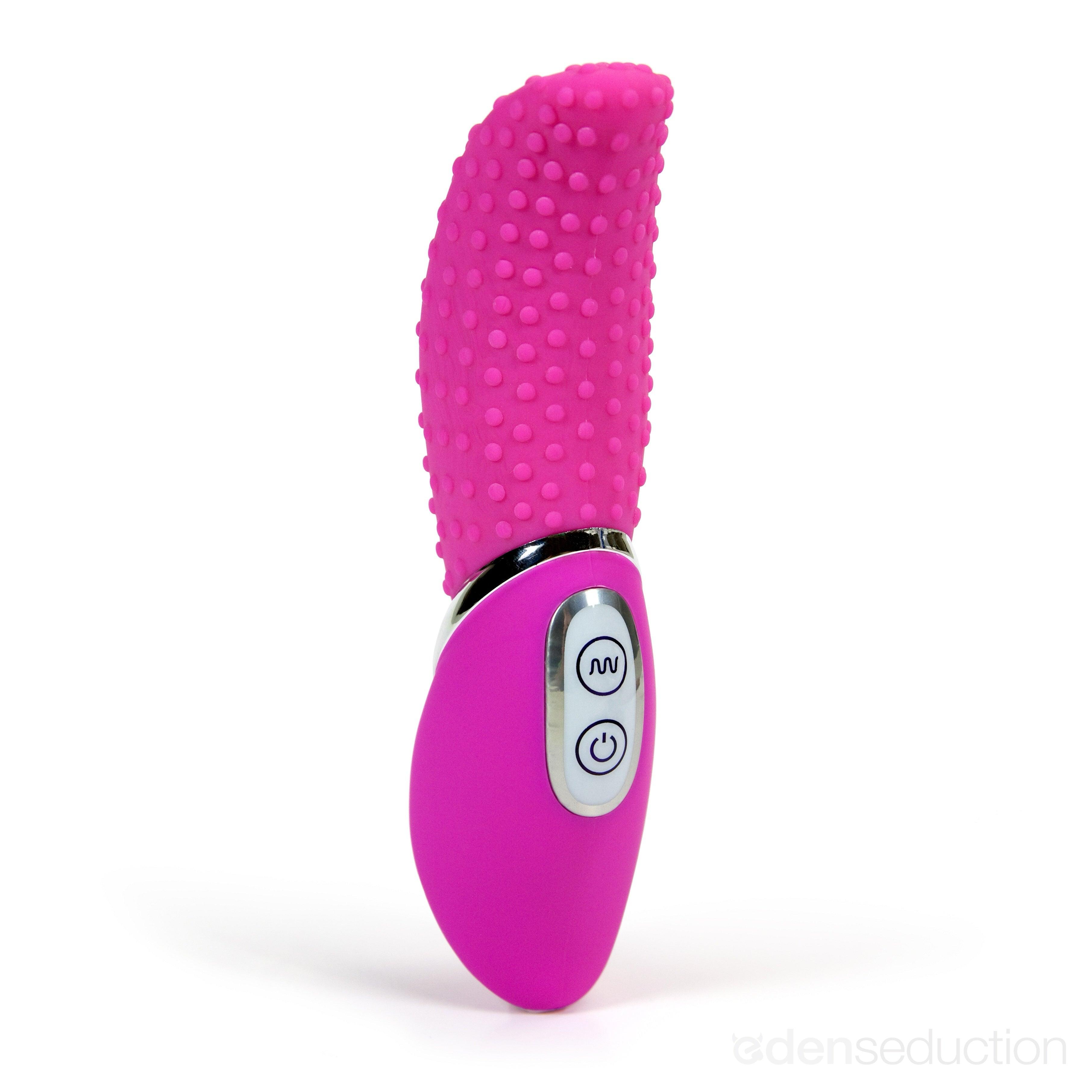 Naughty kisser Tongue vibrator - EdenSeduce