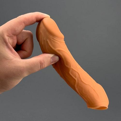 Mega vibro extension Vibrating penis sleeve - EdenSeduce