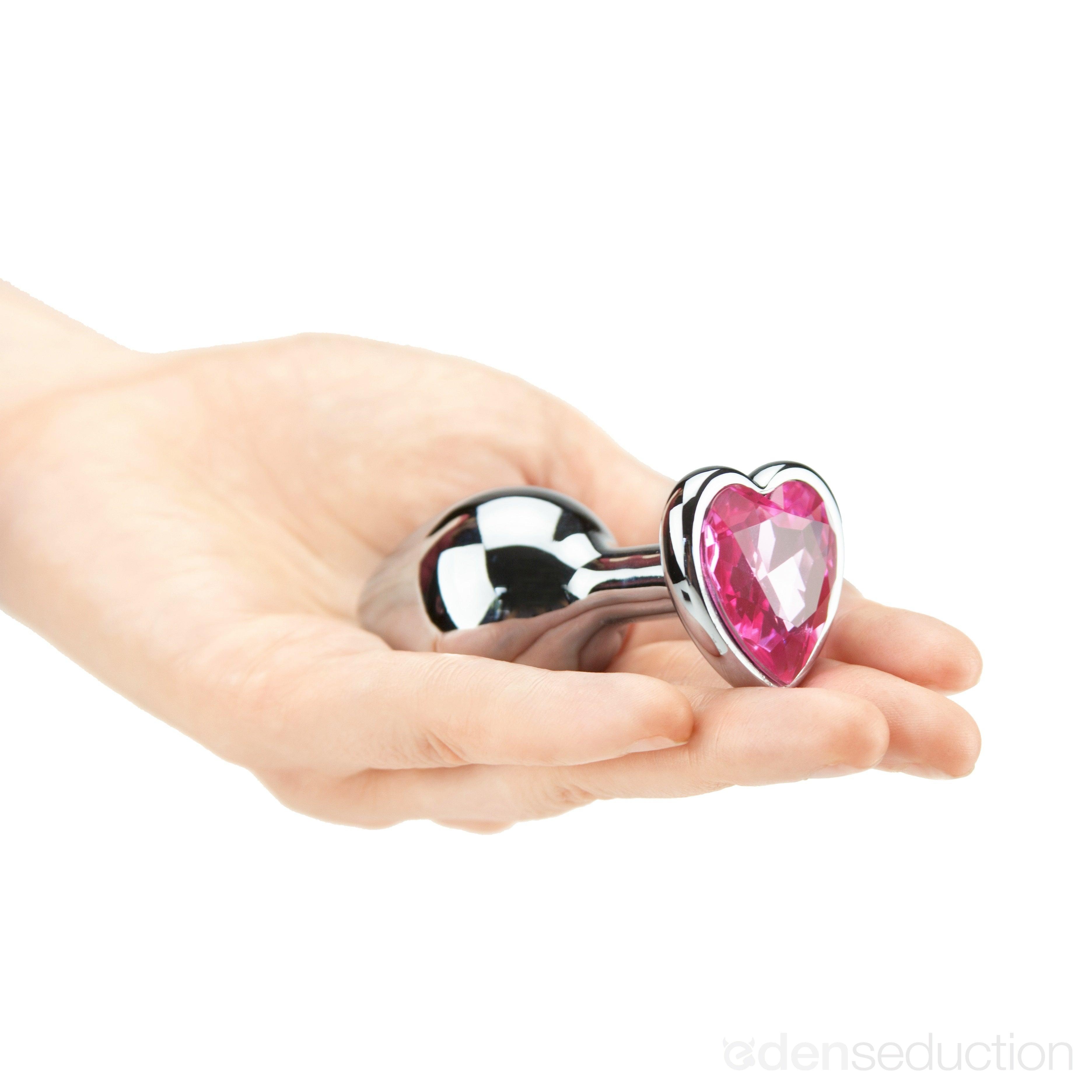 Precious heart Jeweled butt plug - EdenSeduce