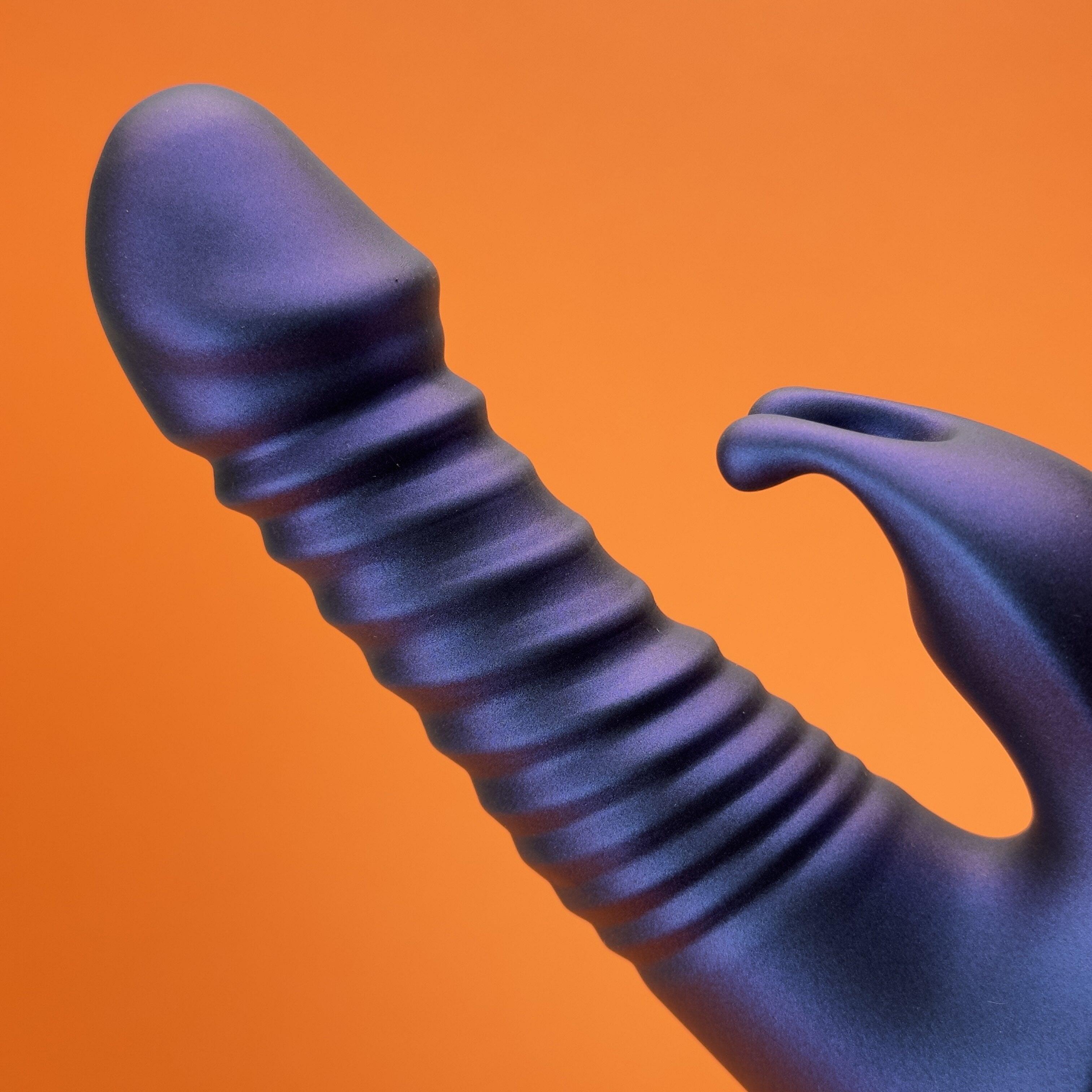 Waterproof Thrusting Rabbit Vibrator - EdenSeduce