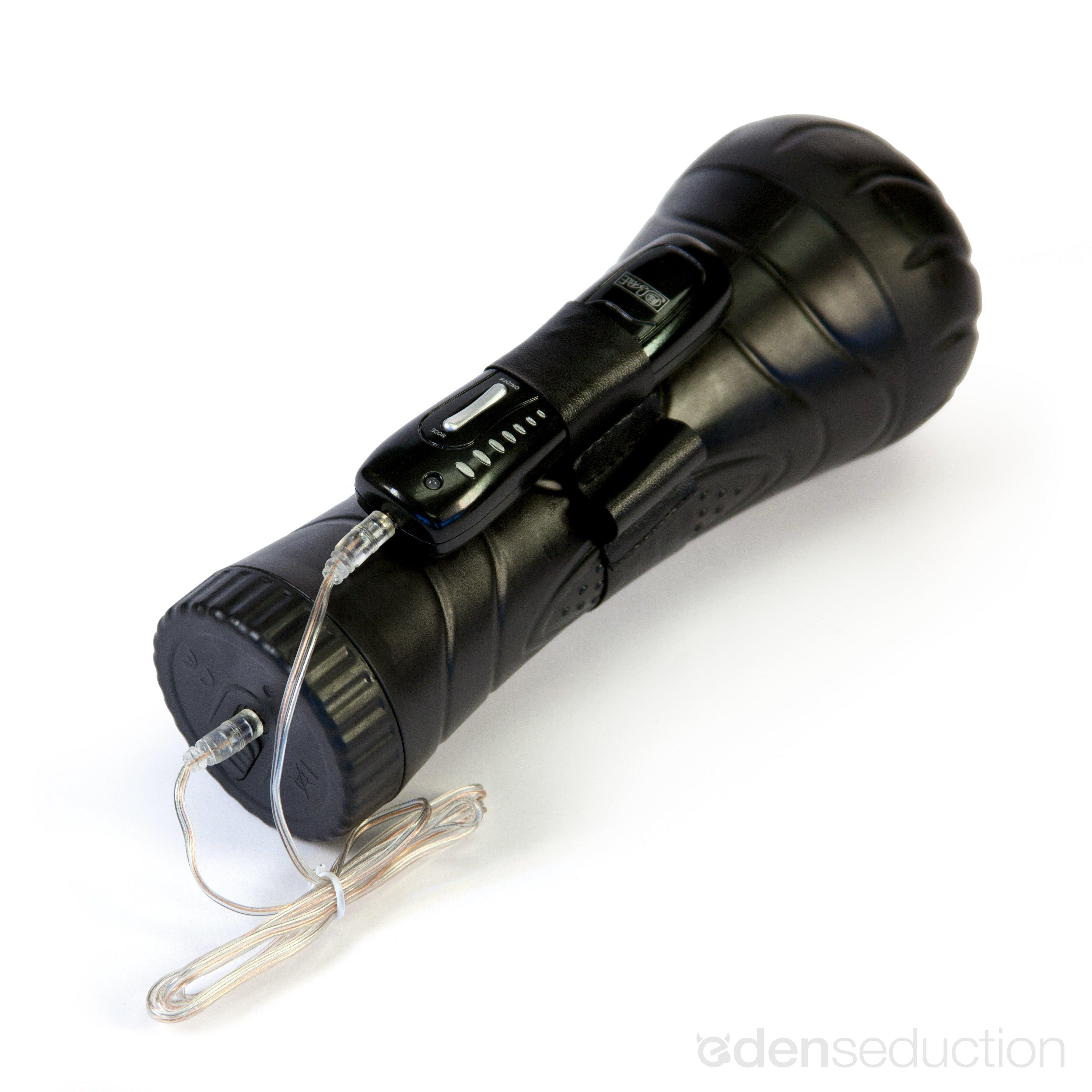 Vibrating pussy in a plastic case Vibrating masturbator - EdenSeduce