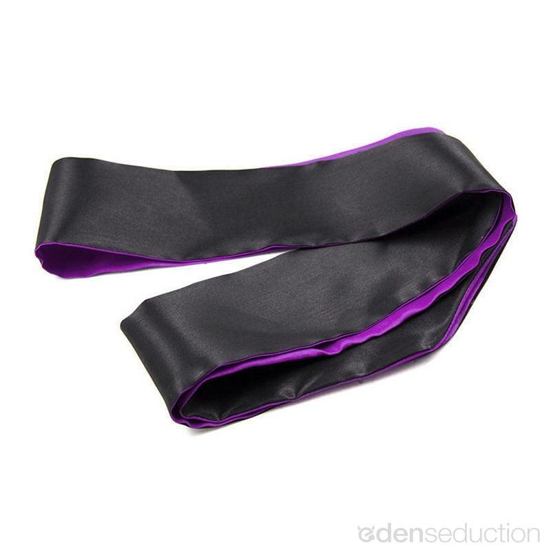 Double sided satin blindfold Blindfold - EdenSeduce