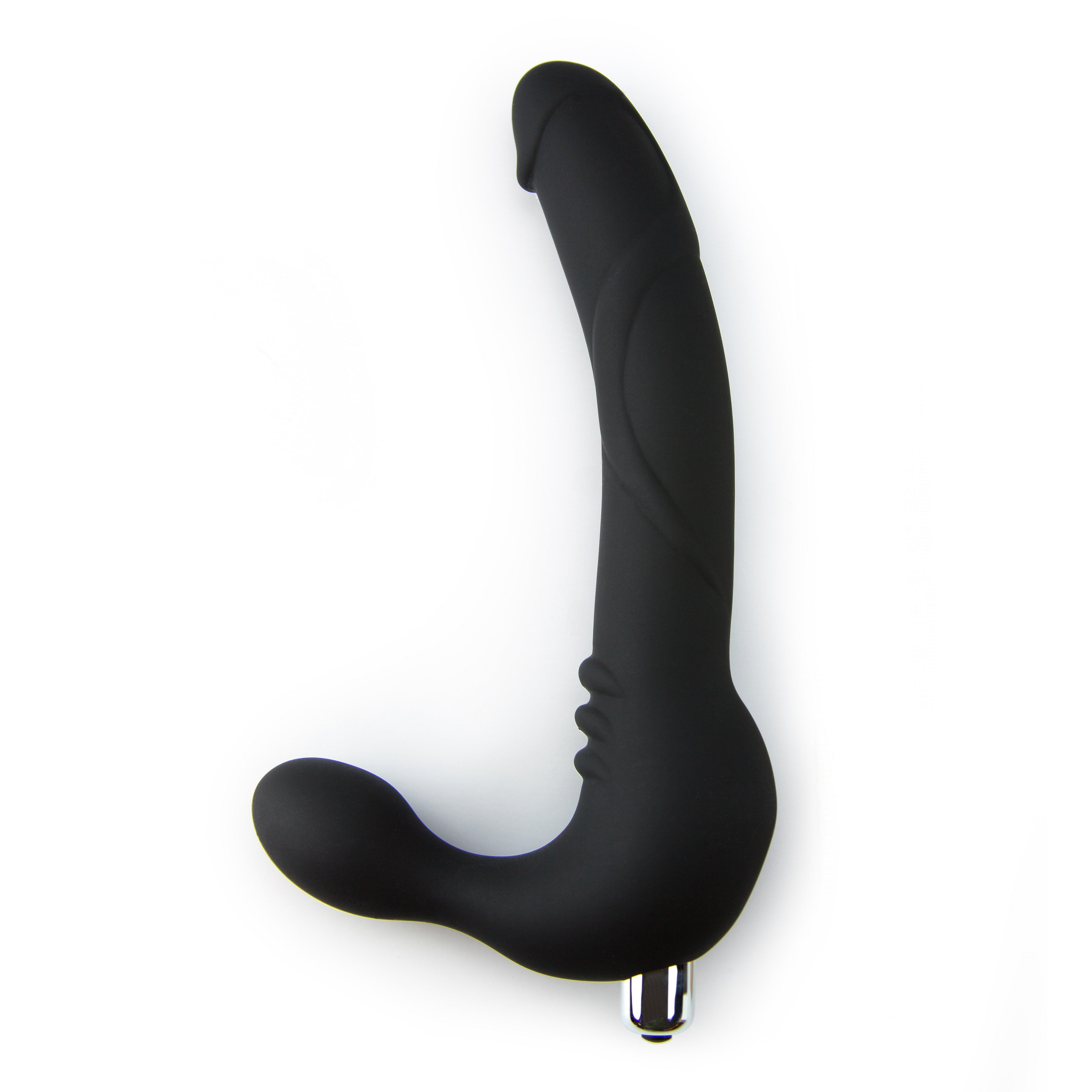 Love link Vibrating strapless strap on - EdenSeduce