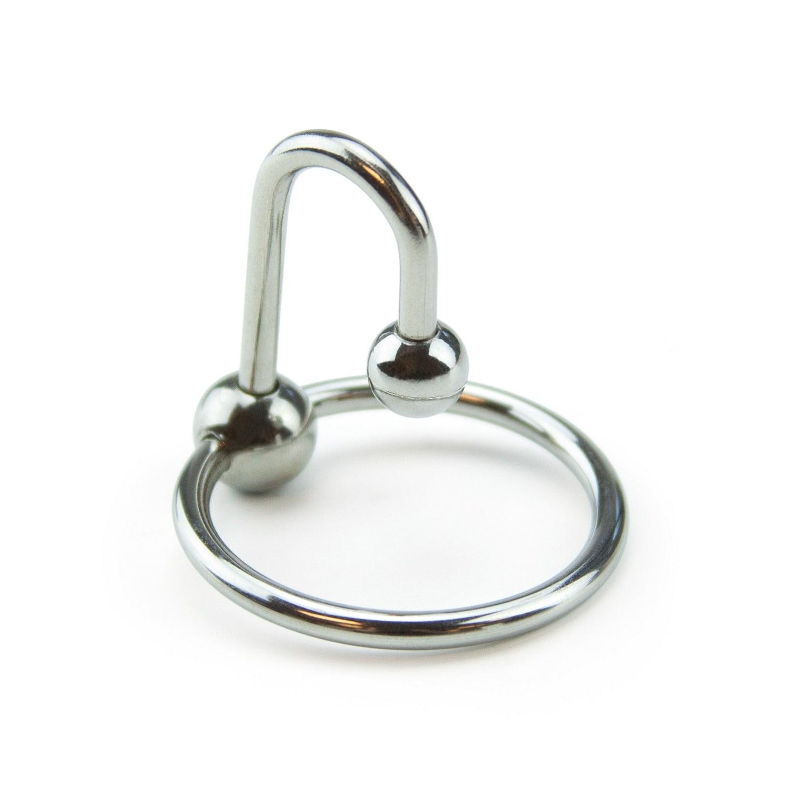 Urethral double ball plug BDSM cock ring - EdenSeduce