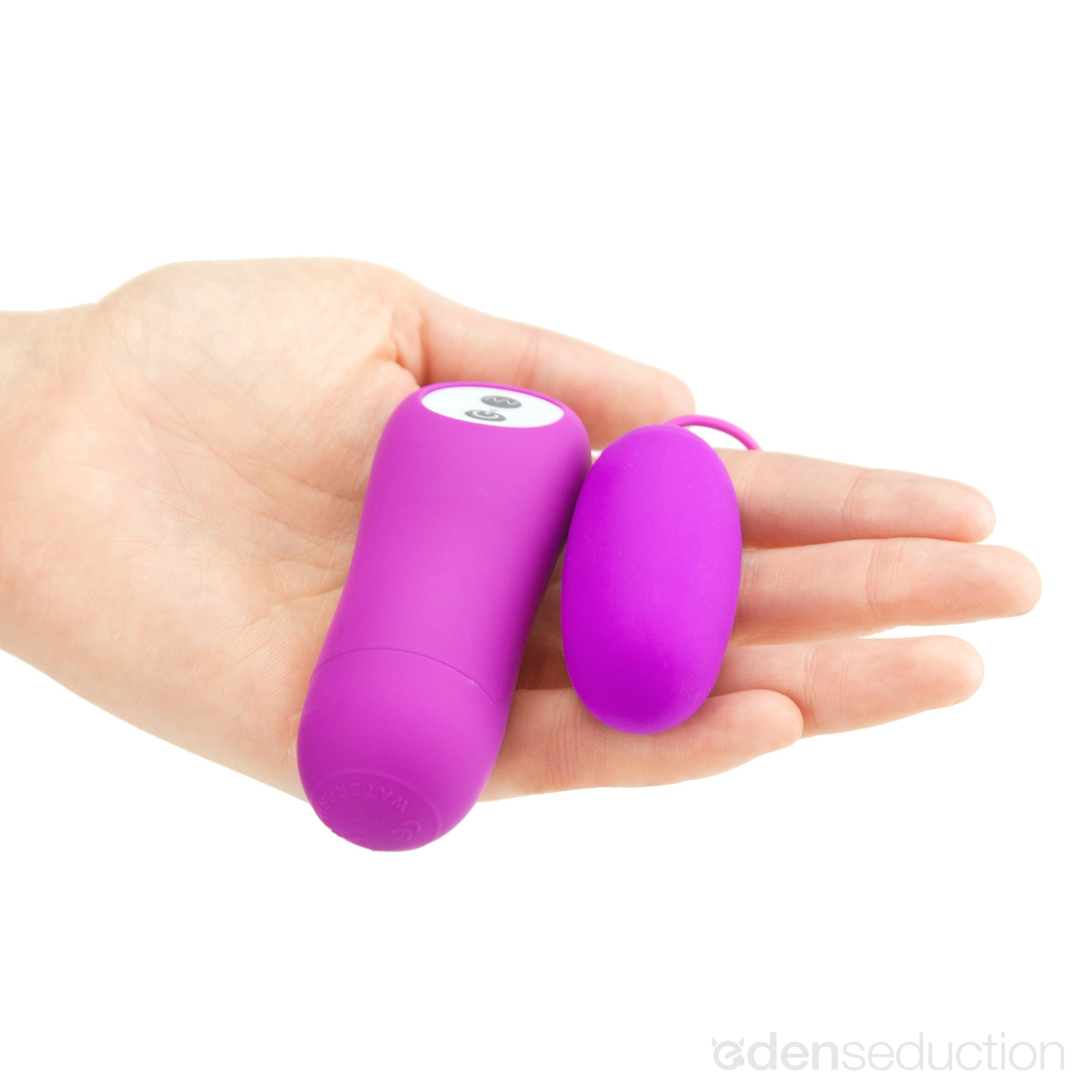 Soft touch Egg vibrator with control - EdenSeduce