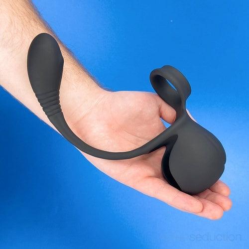 Drive male wearable system Prostate massager with cock ring - EdenSeduce