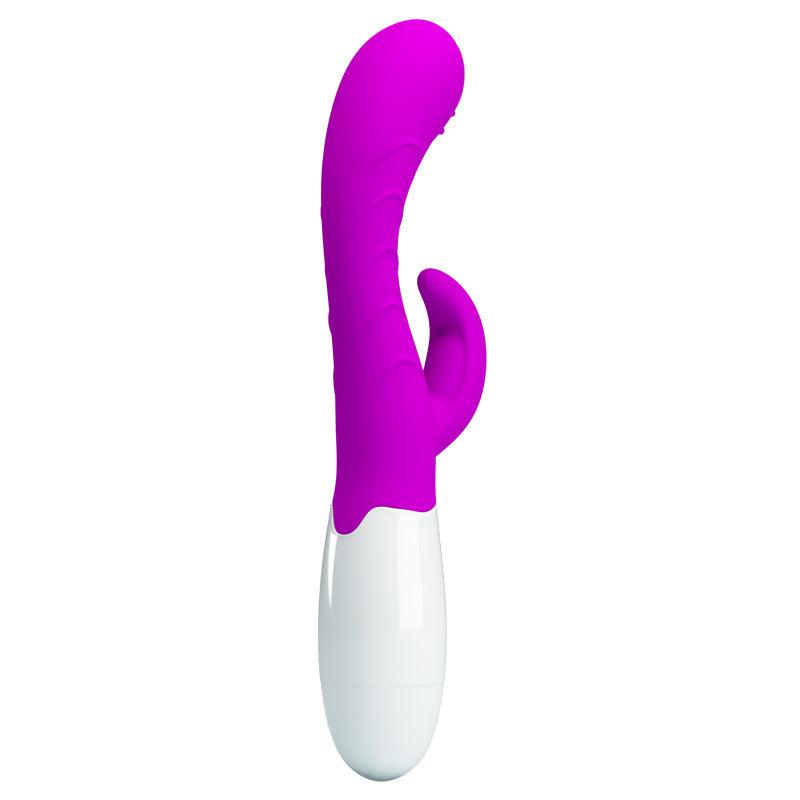 Eden dual caress finger motion G spot bead rabbit vibrator - EdenSeduce