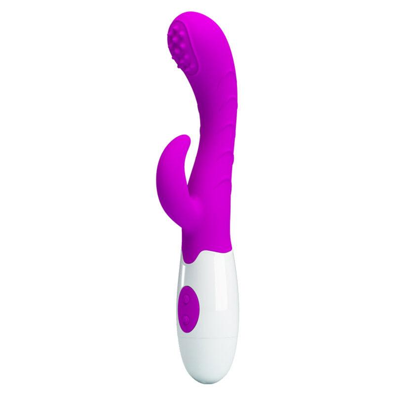 Eden dual caress finger motion G spot bead rabbit vibrator - EdenSeduce