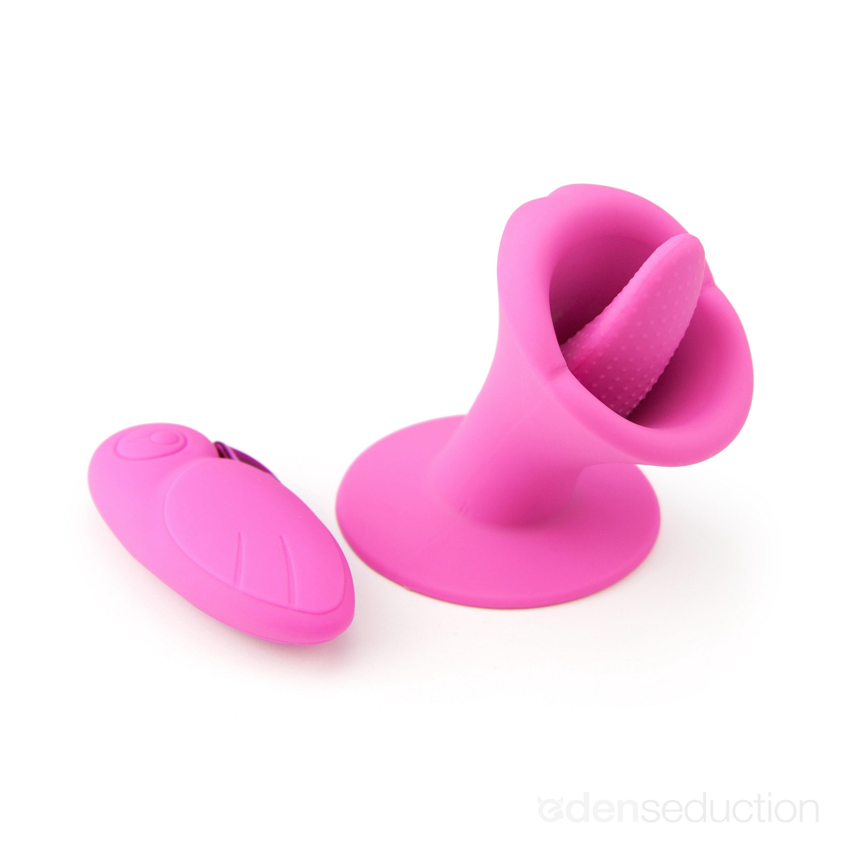 Oscillating tongue Tongue vibrator - EdenSeduce