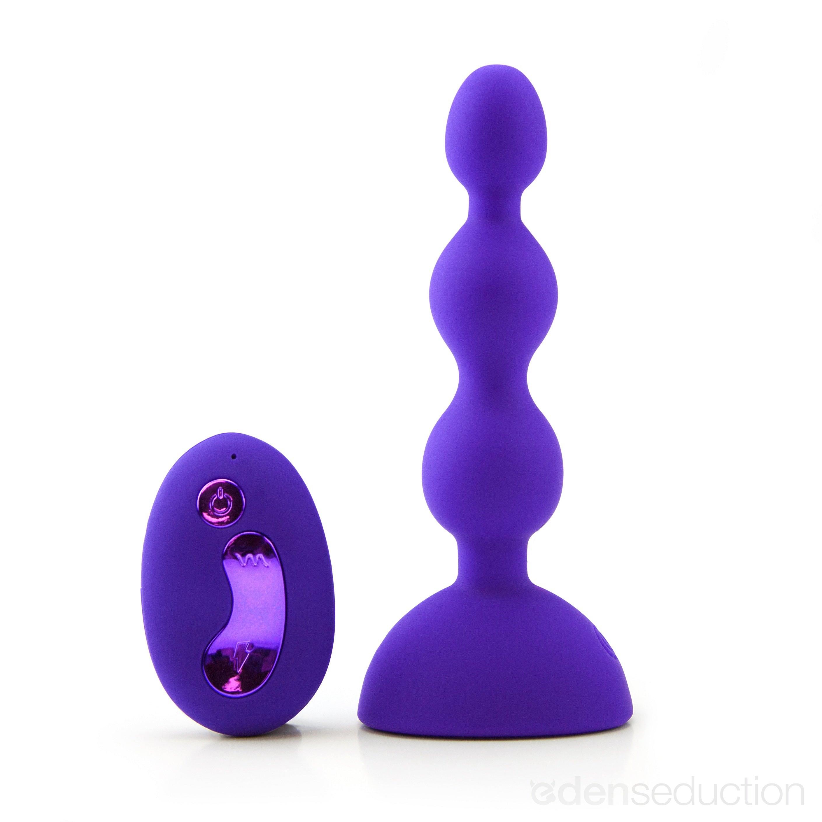 Double explosion Vibrating anal beads - EdenSeduce