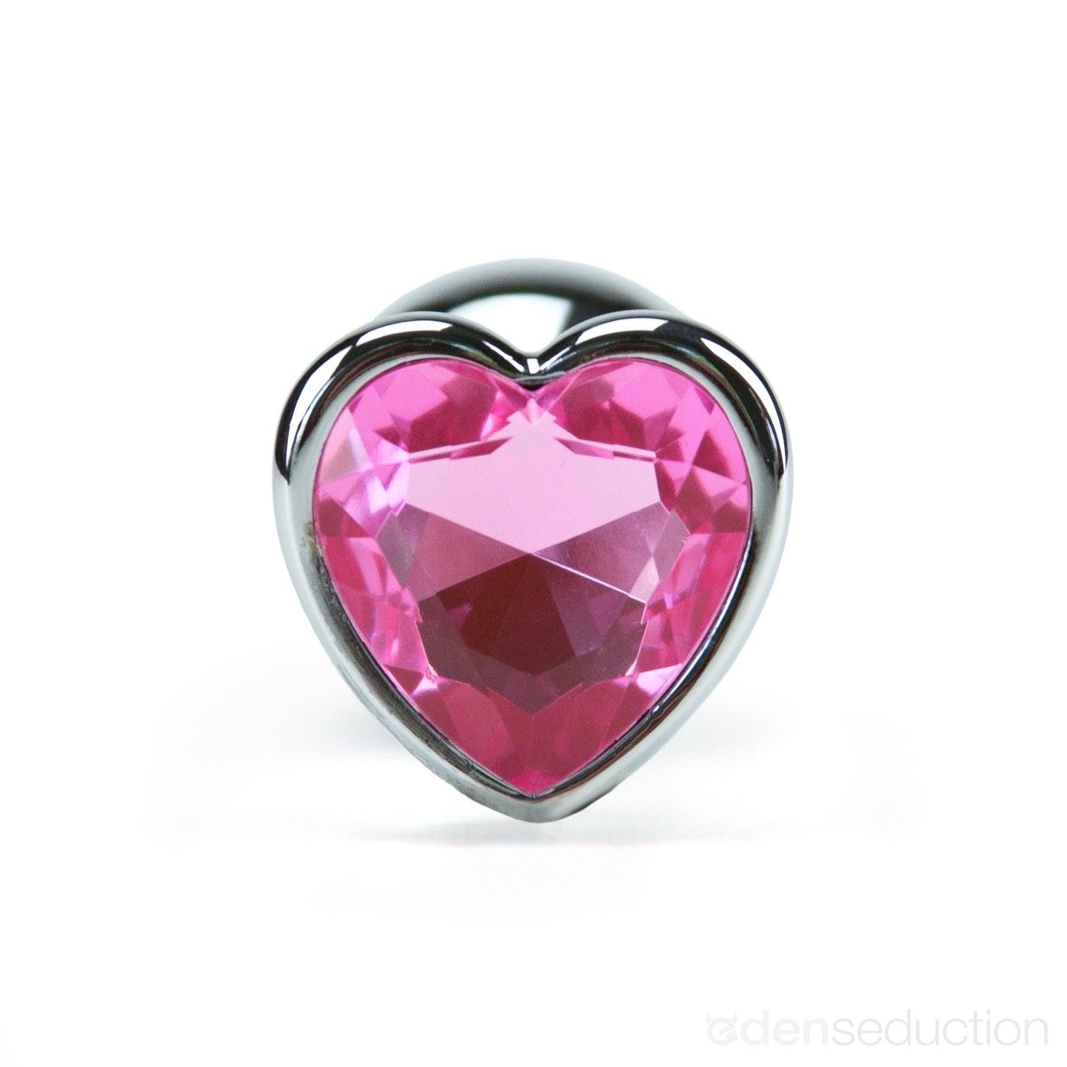 Precious heart Jeweled butt plug - EdenSeduce