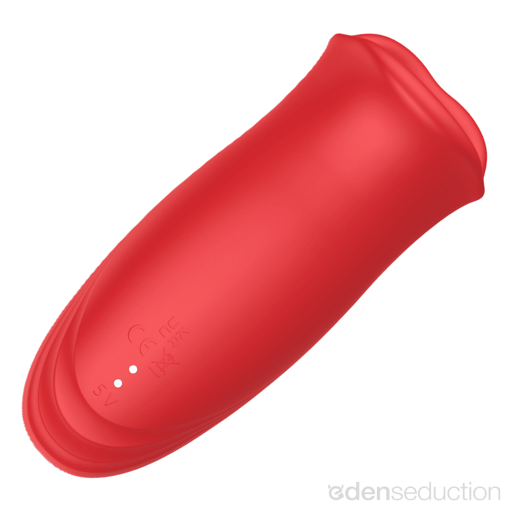 French Kiss Biting & Licking Moving Mouth Tongue Vibrator - EdenSeduce