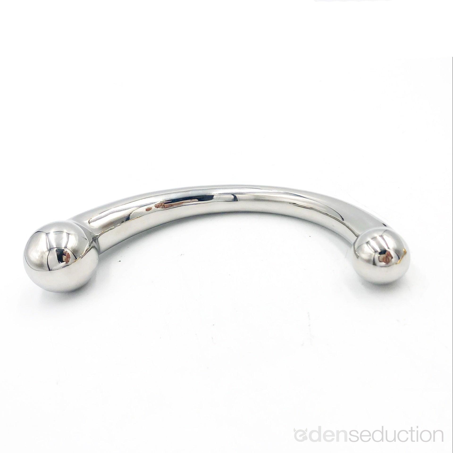 Silver wand Metal dildo - EdenSeduce