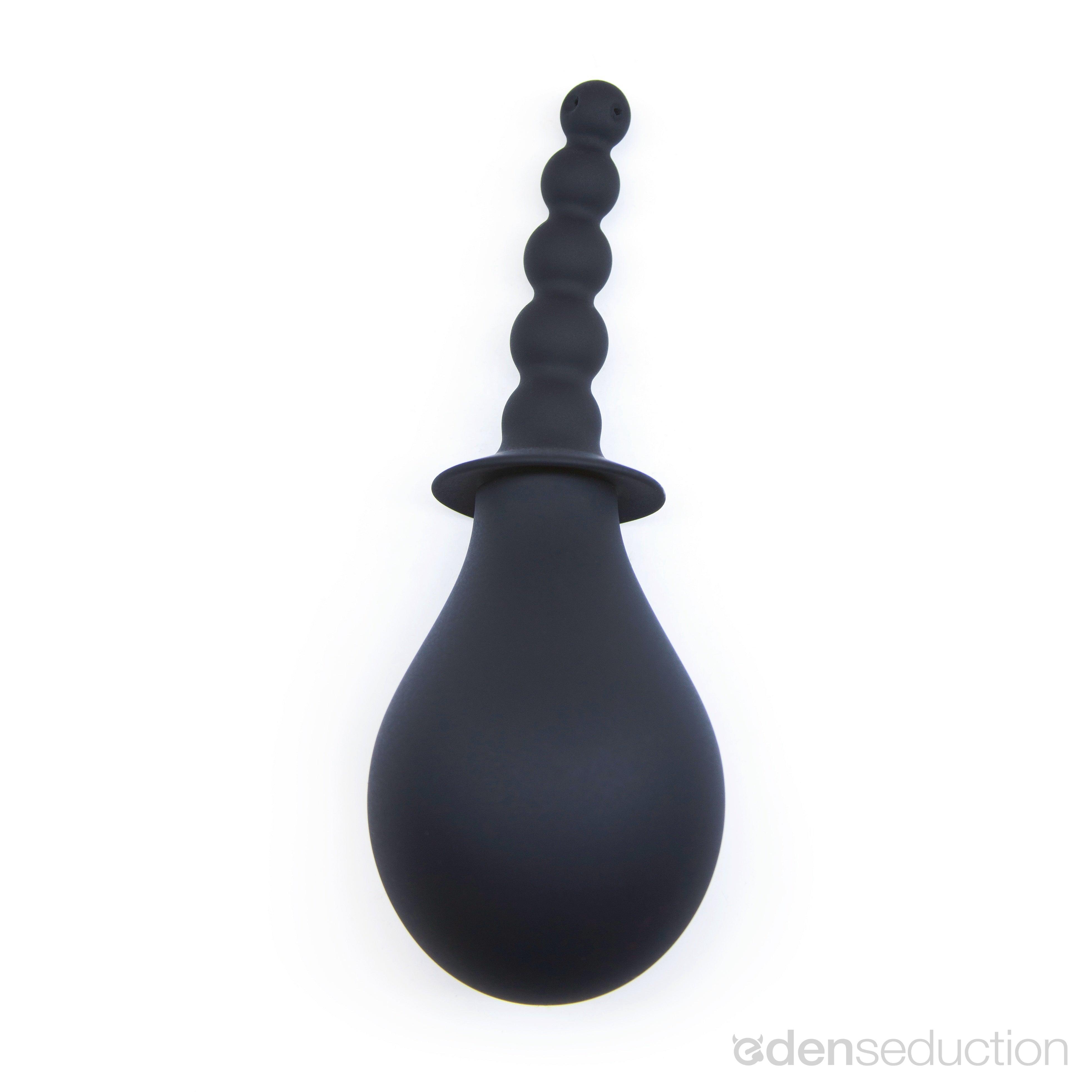 Beaded silicone douche Anal douche - EdenSeduce