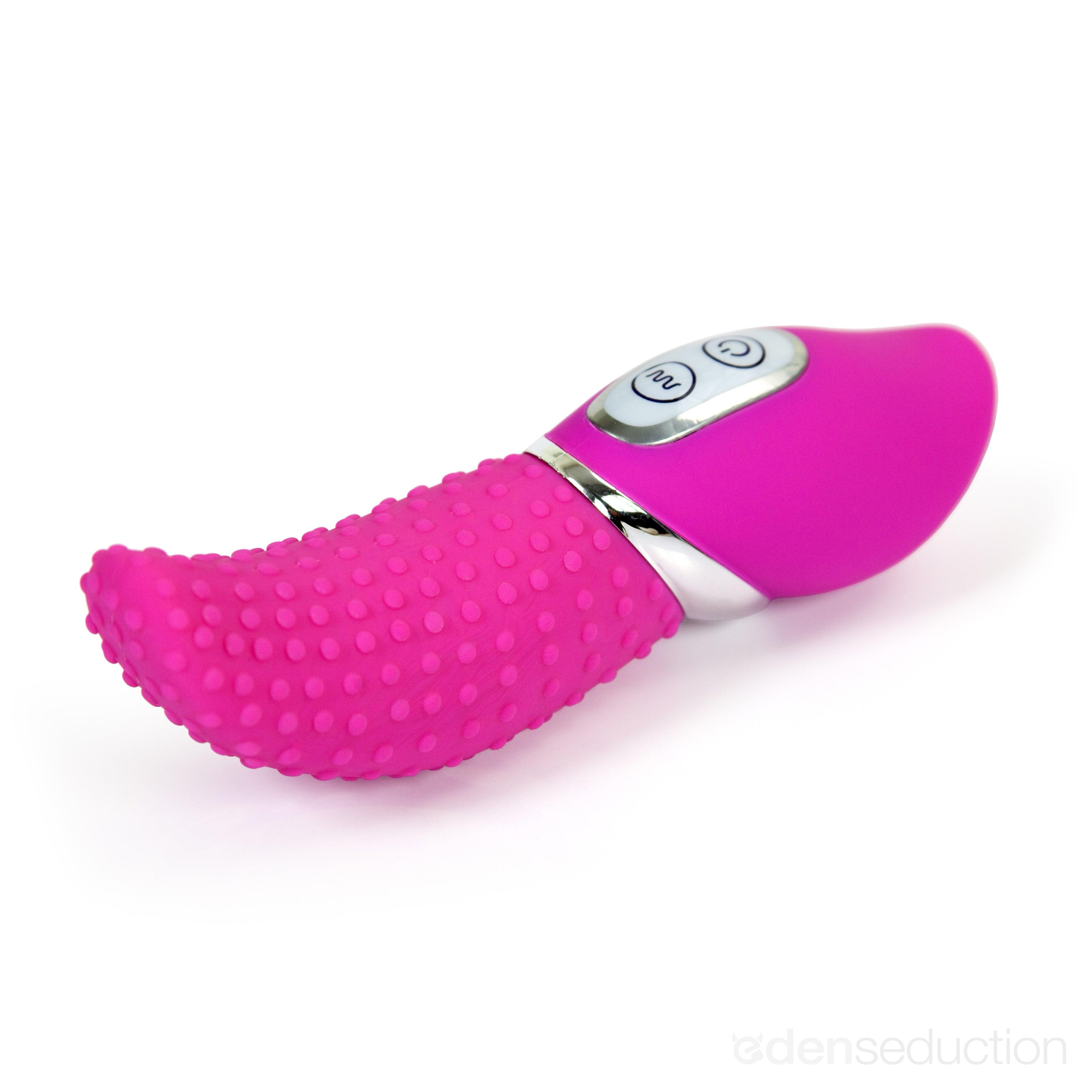 Naughty kisser Tongue vibrator - EdenSeduce