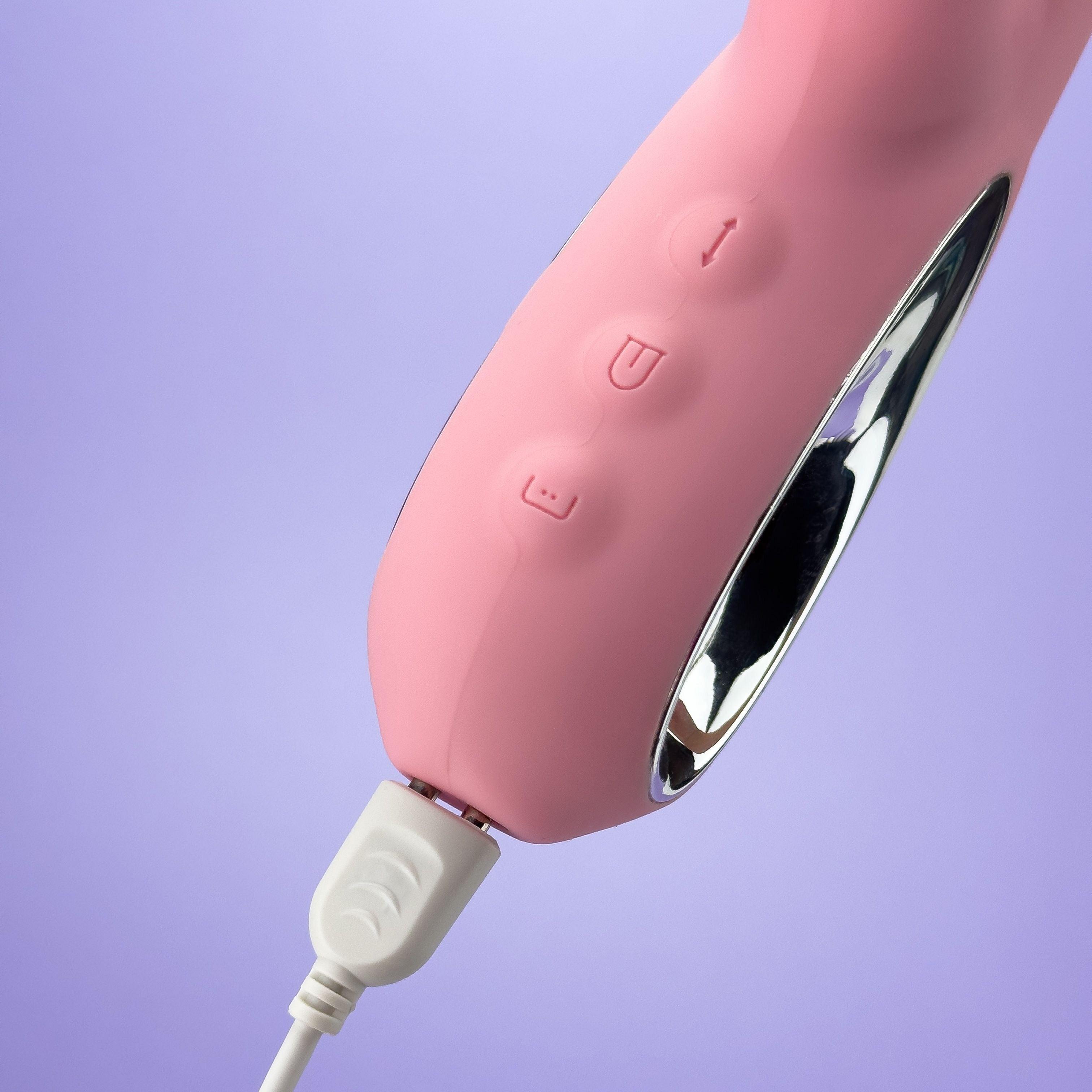 A-Spot & G-Spot Silicone Rabbit Vibrator - EdenSeduce