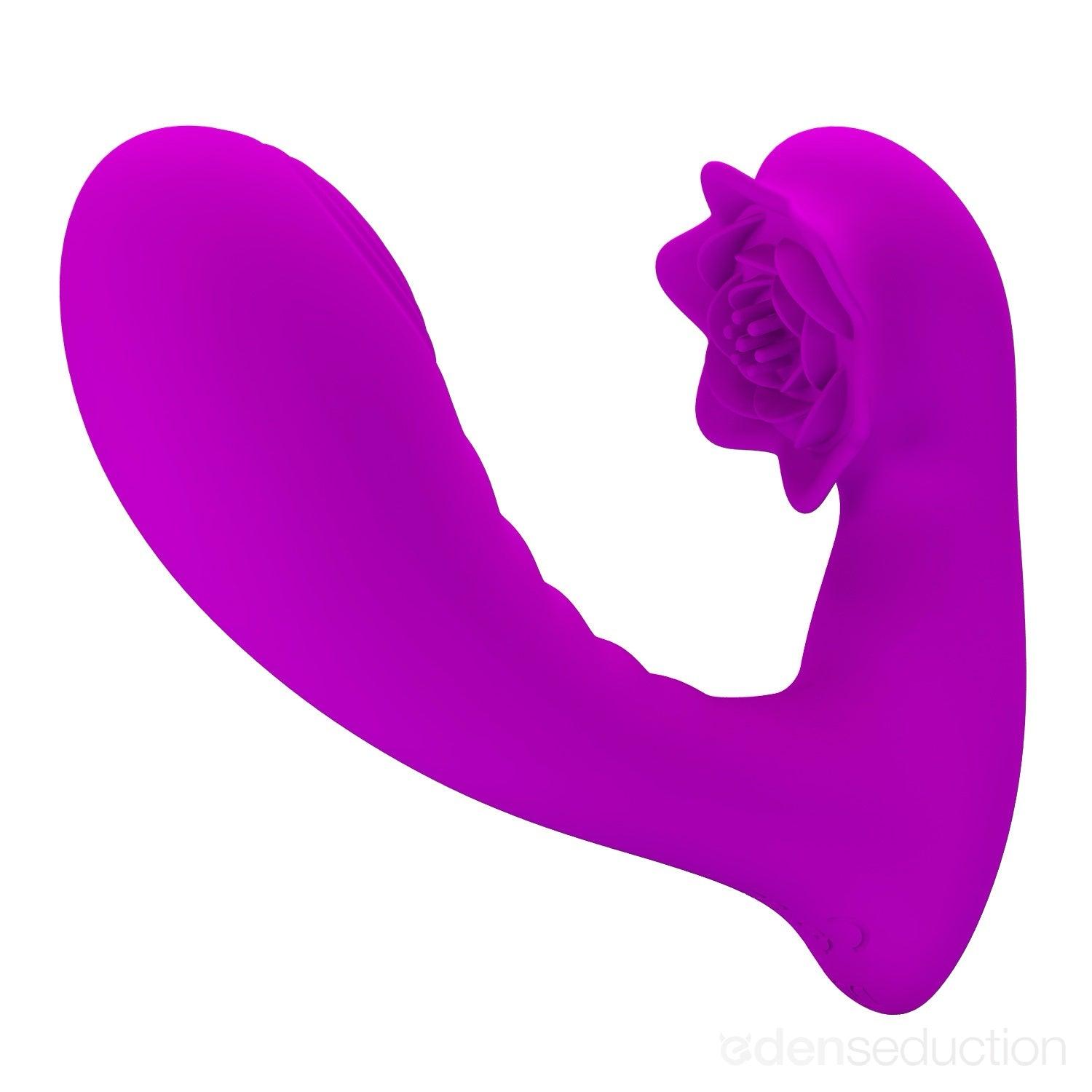 Flower pulse Rose panty vibrator - EdenSeduce