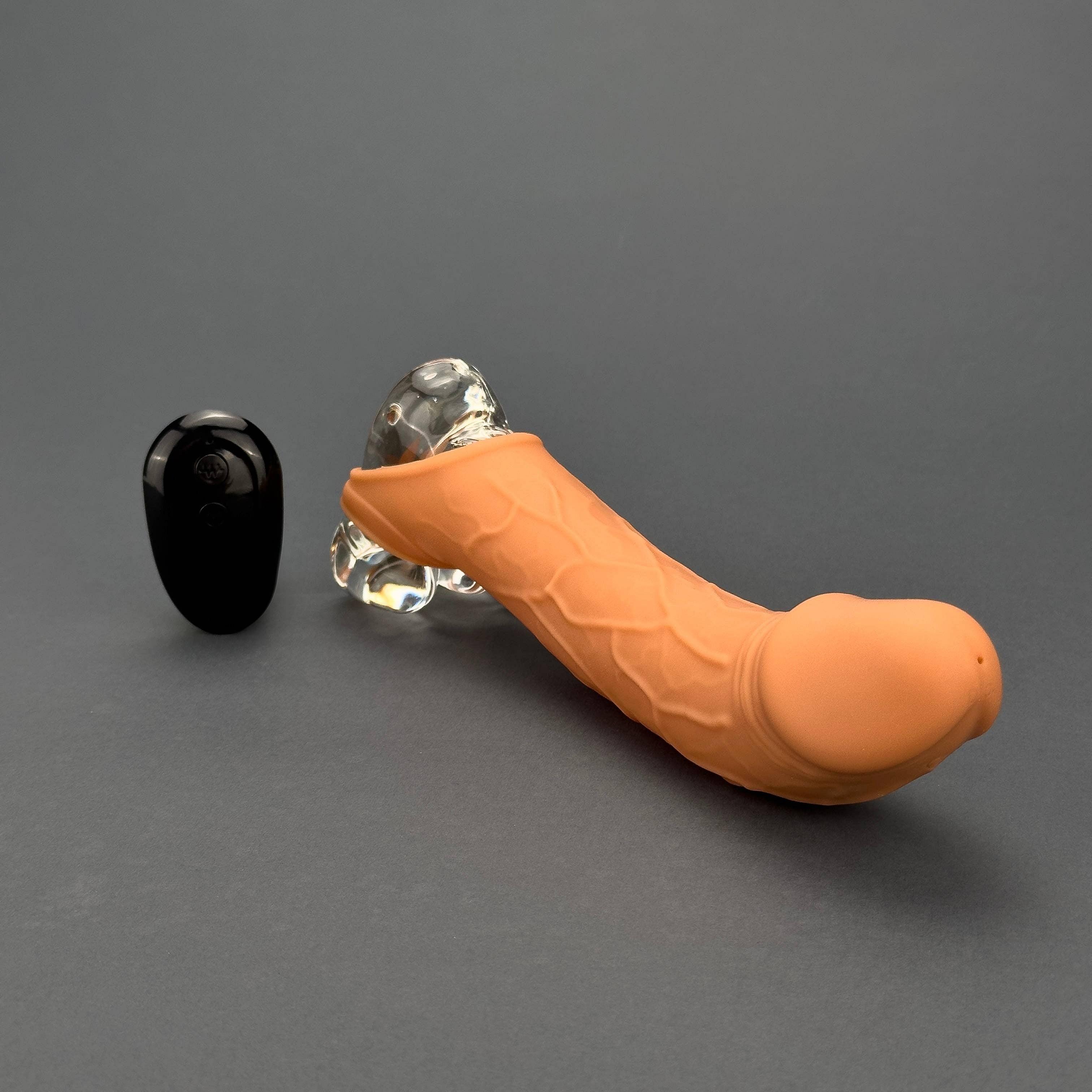 Mega vibro extension Vibrating penis sleeve - EdenSeduce