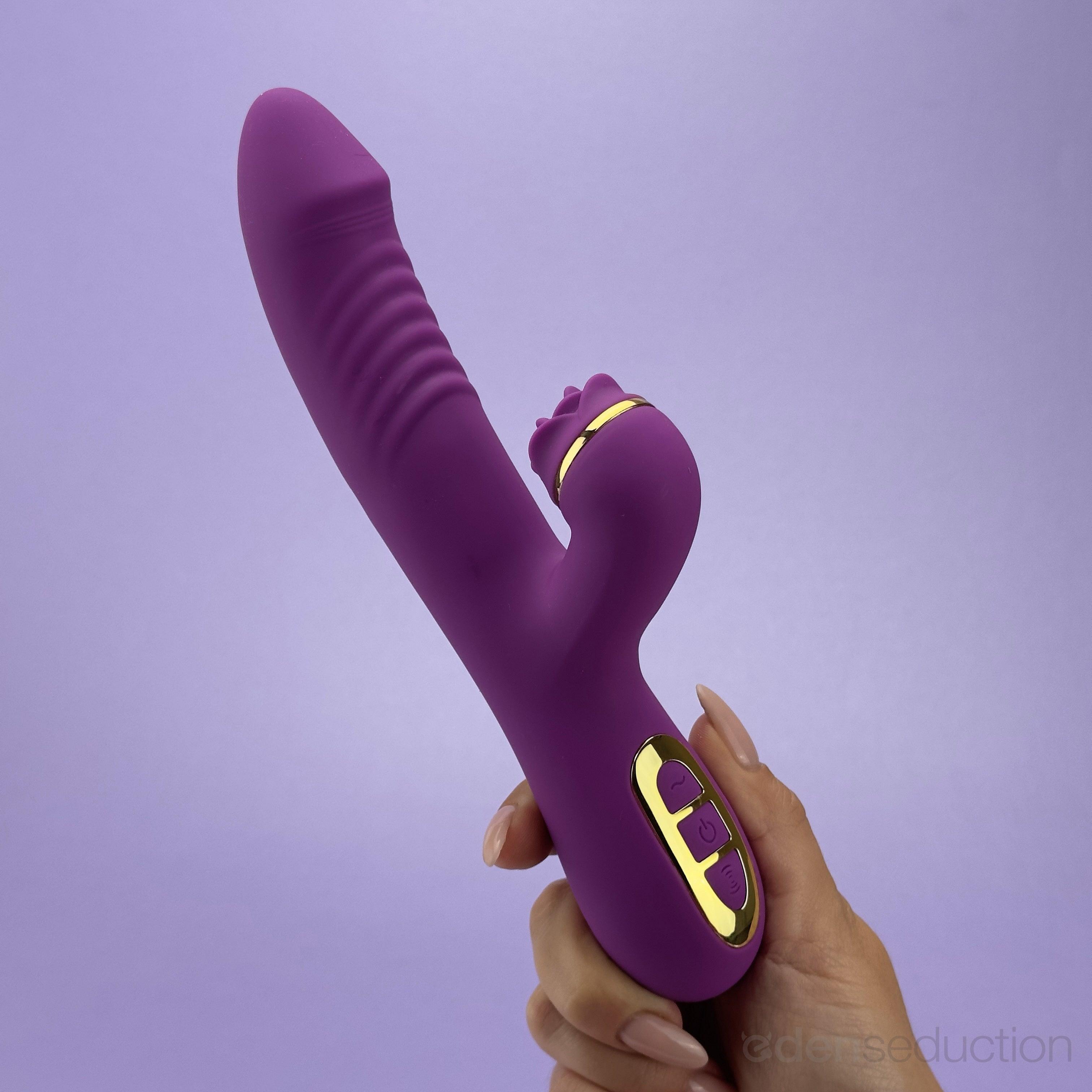 Rose elegy Rose rabbit vibrator - EdenSeduce