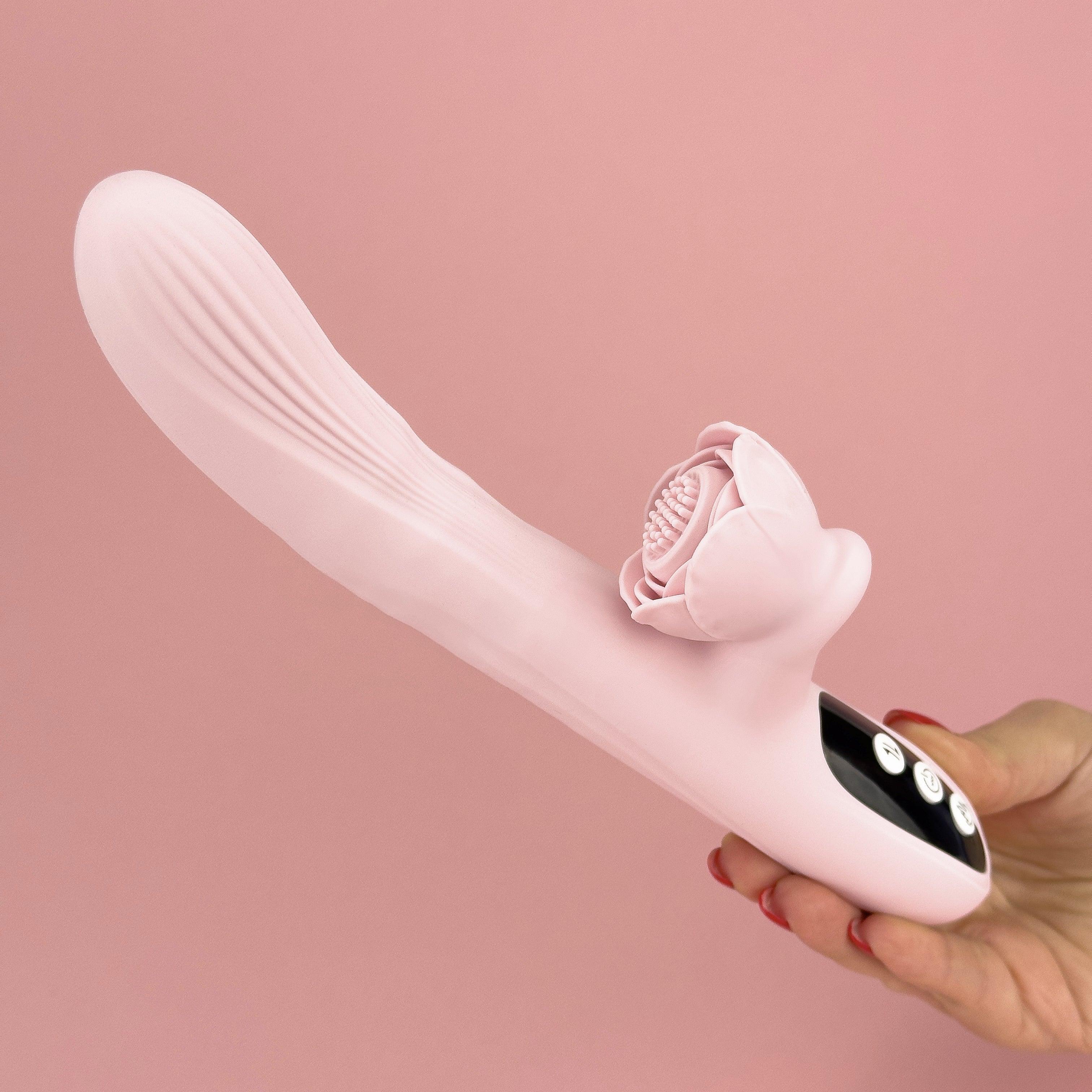 Sweet petals Rose rabbit vibrator - EdenSeduce