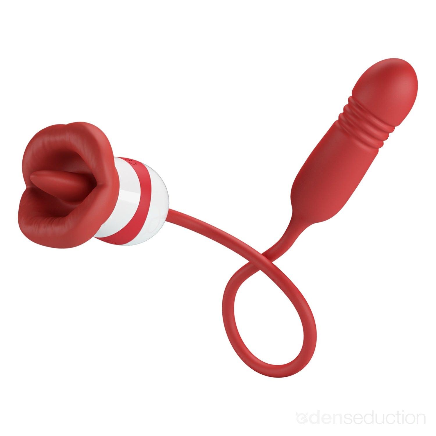 Sweet kiss Big mouth vibrator - EdenSeduce