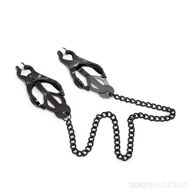 Tight squeeze clamps Nipple clamps - EdenSeduce