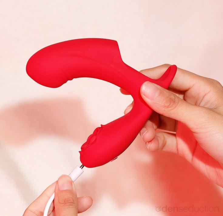 Finger rose Rose finger vibrator - EdenSeduce