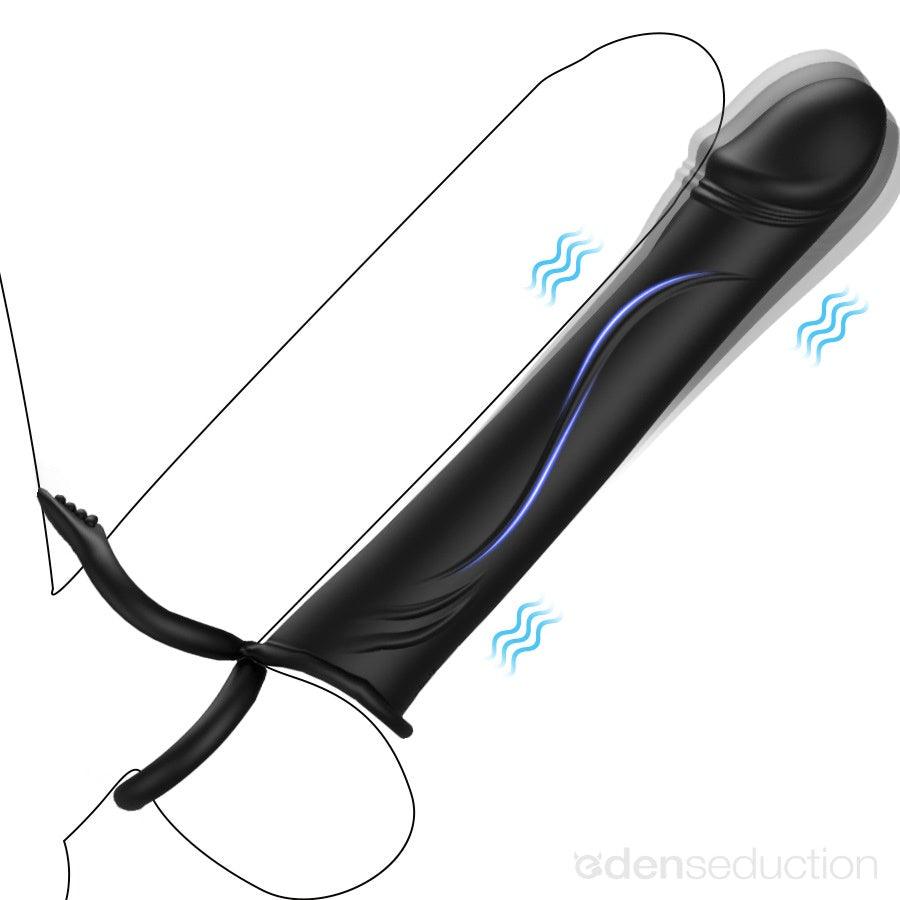 Double penetration extra support ring Double penetration cock ring - EdenSeduce