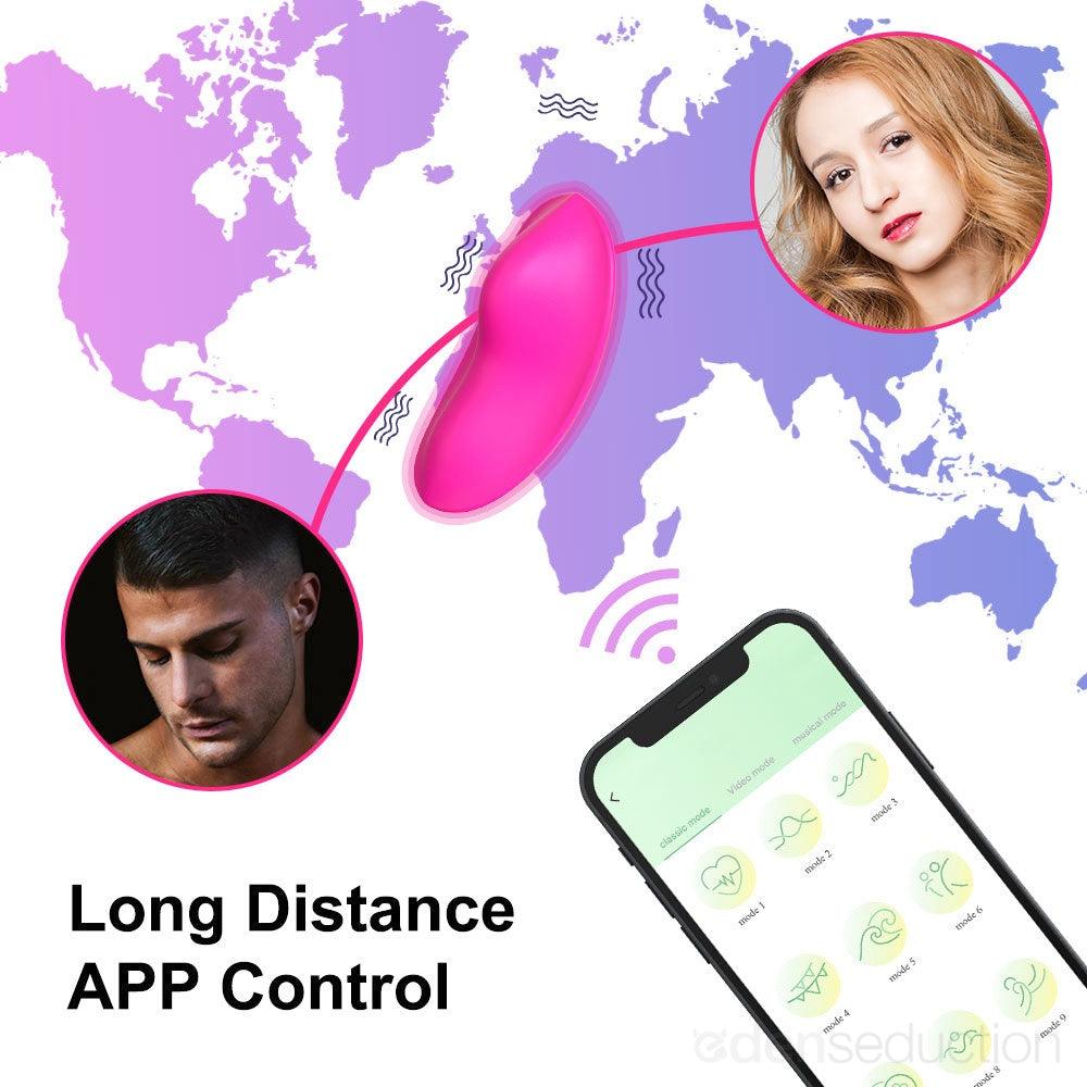 Connection panty vibe App controlled panty vibrator - EdenSeduce