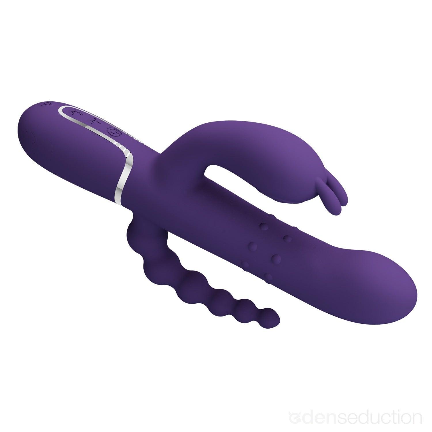 Insane Triple Rabbit Vibrator - EdenSeduce