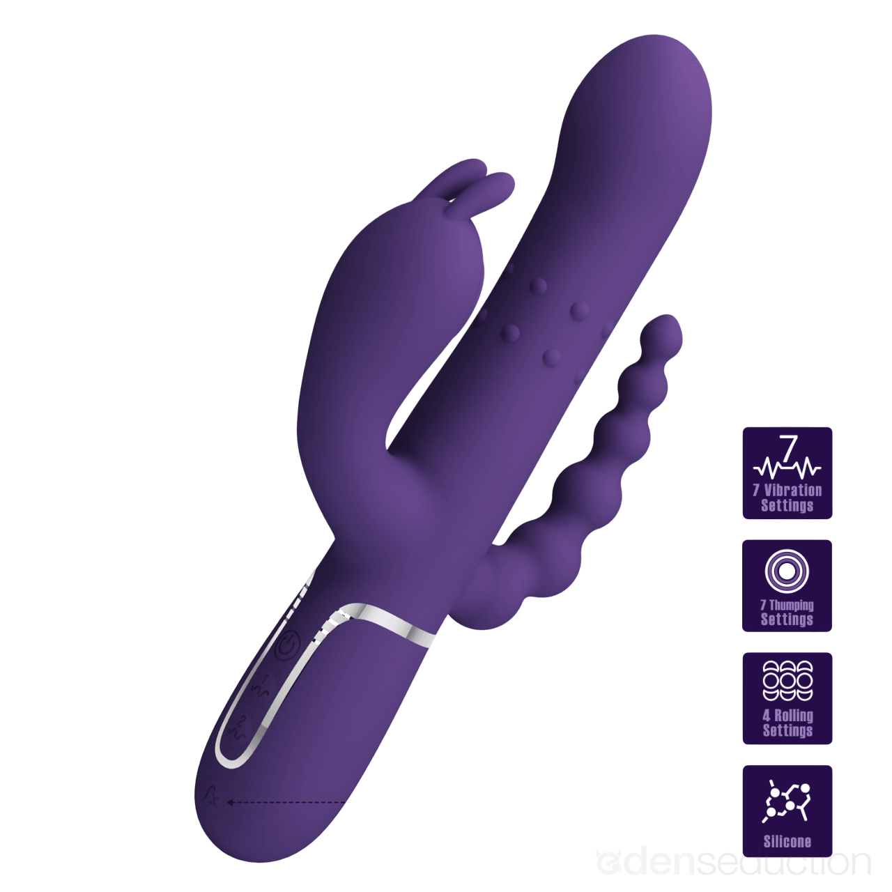 Insane Triple Rabbit Vibrator - EdenSeduce