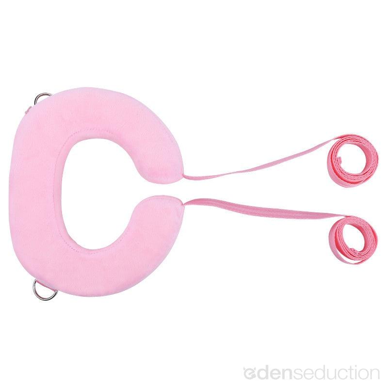 Comfy Plush Sex Sling with Neck Pillow - EdenSeduce