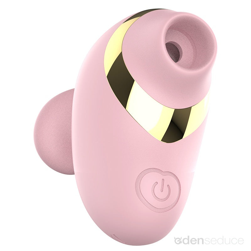 Silicone Pussy Pal Air Pulse Vibrator - Fits in Your Hand! - EdenSeduce