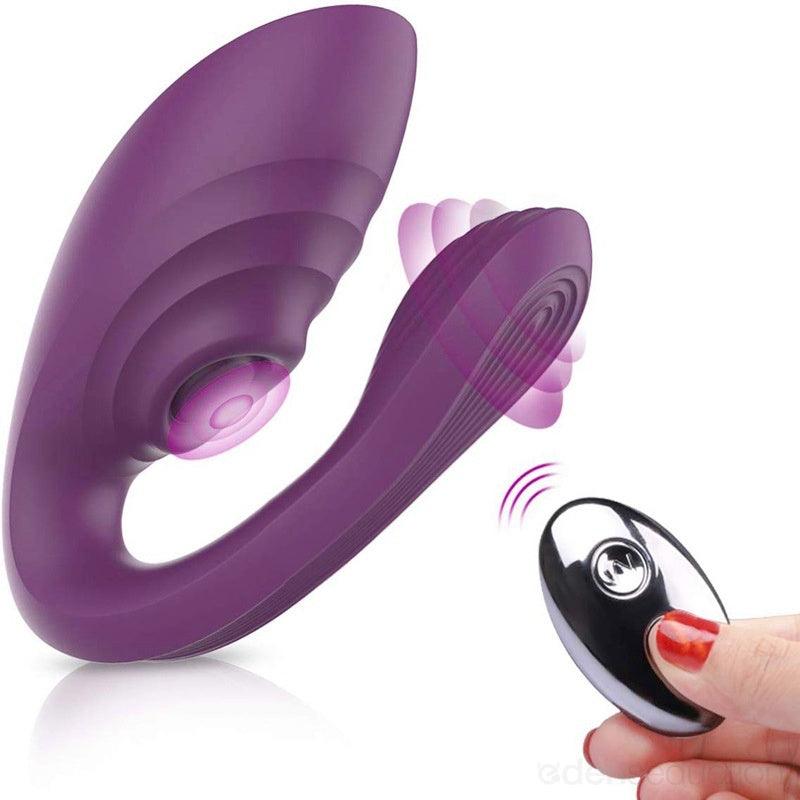 Love-U C shaped vibrator with remote - EdenSeduce