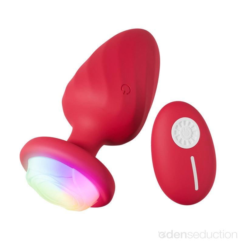 Shine Rose anal vibrator - EdenSeduce