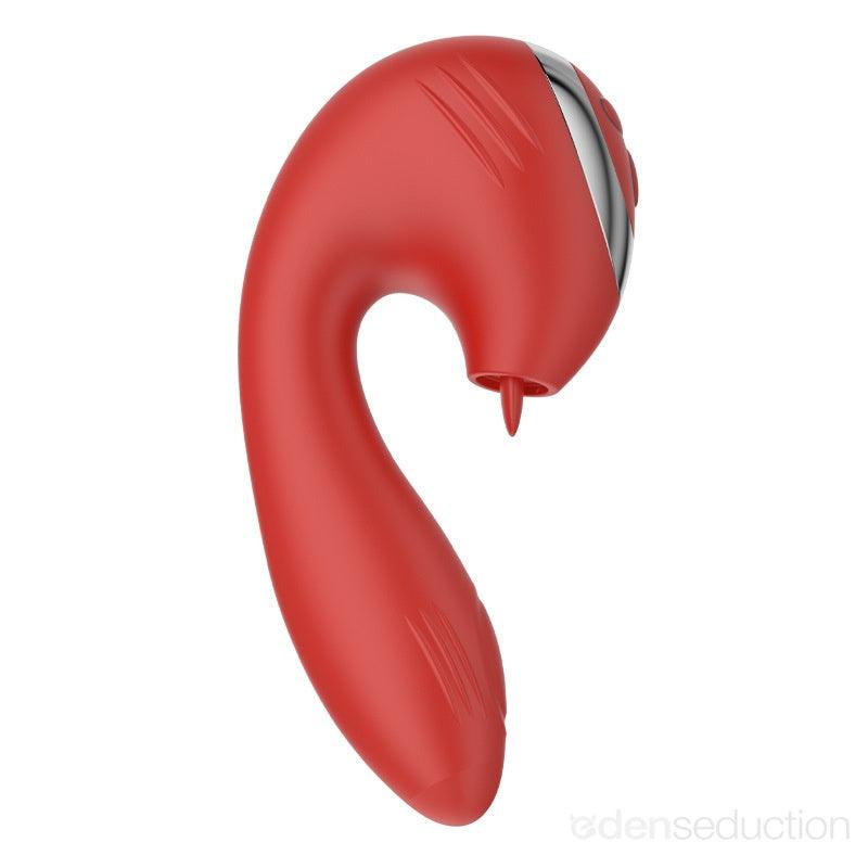 Sweet sensation Licking dual vibrator - EdenSeduce