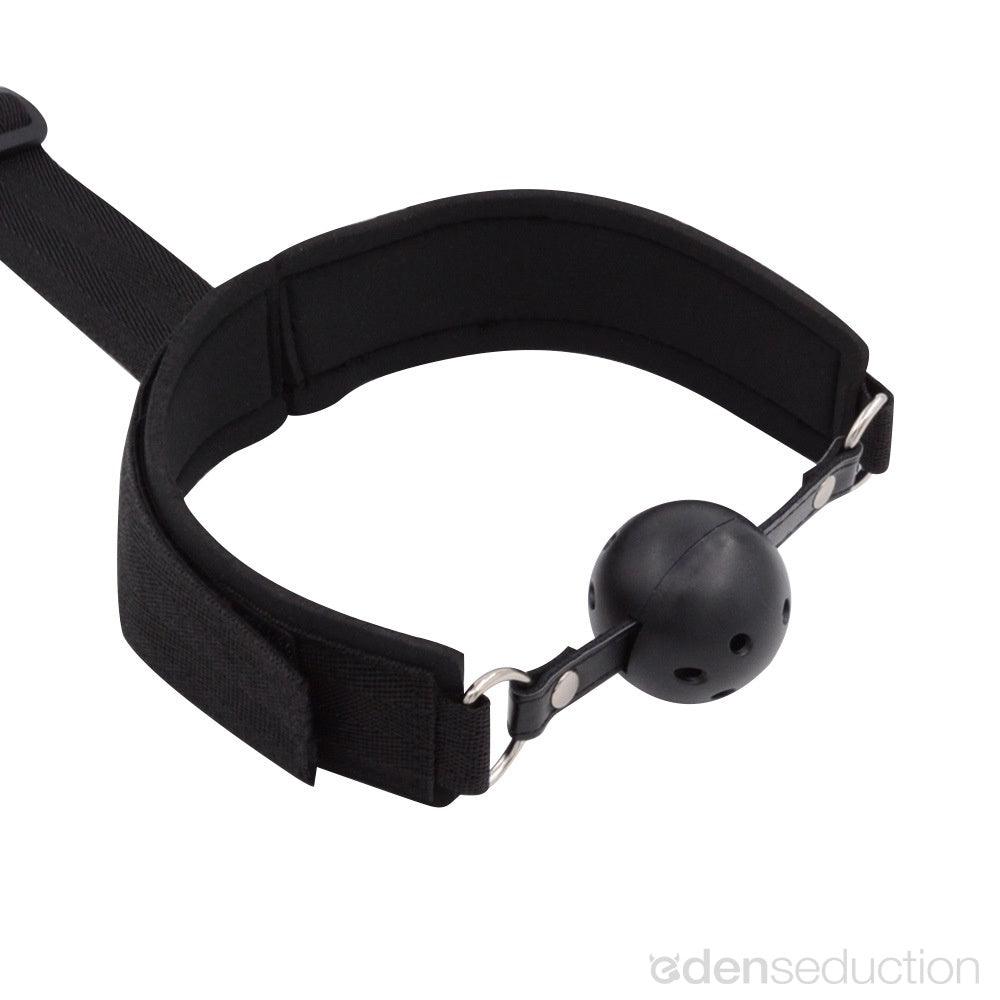 Mouth to wrist restraints Bondage system - EdenSeduce