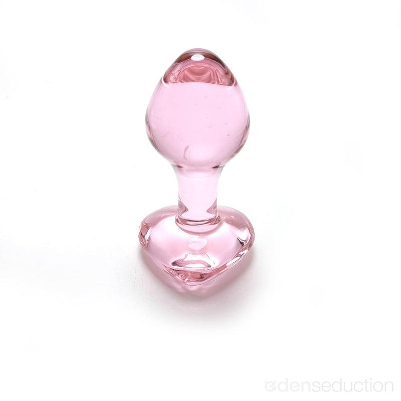 Flower butt plug Glass butt plug - EdenSeduce