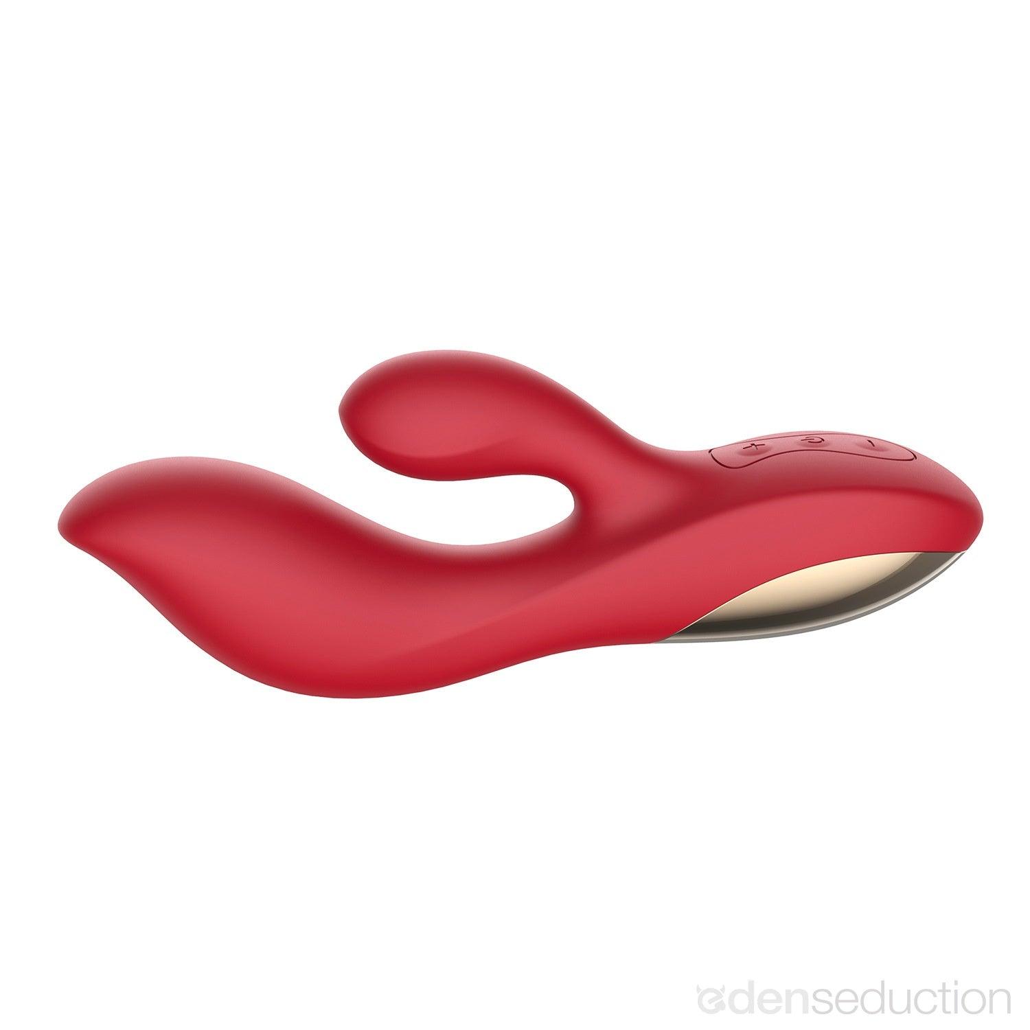 Double lust Large rabbit vibrator - EdenSeduce