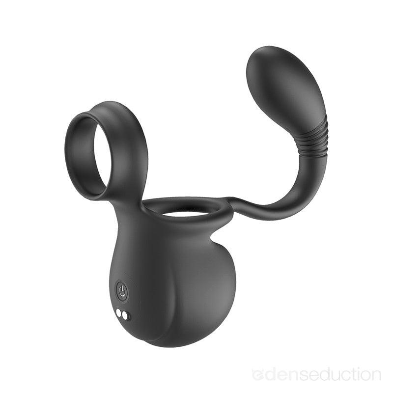 Drive male wearable system Prostate massager with cock ring - EdenSeduce