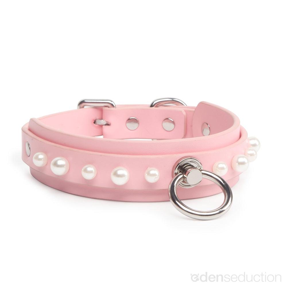 Silicone collar with leash Collar - EdenSeduce