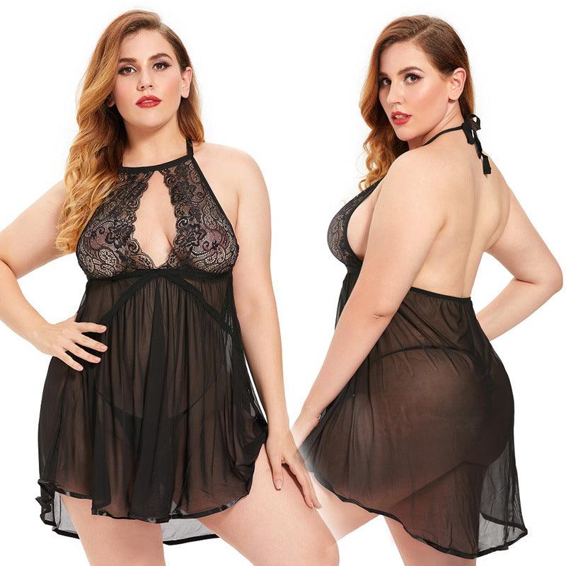 Black Lace Babydoll - EdenSeduce