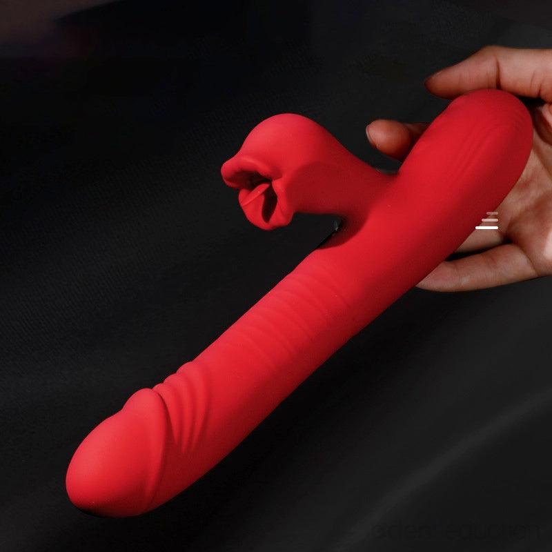 Dual desire Thrusting rabbit vibrator - EdenSeduce