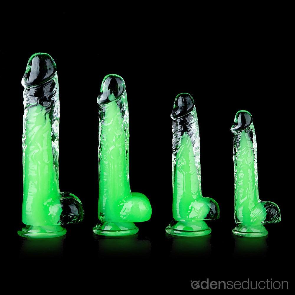 Mr. Sexy Noctilucence Realistic Dildo with Suction Cup - EdenSeduce