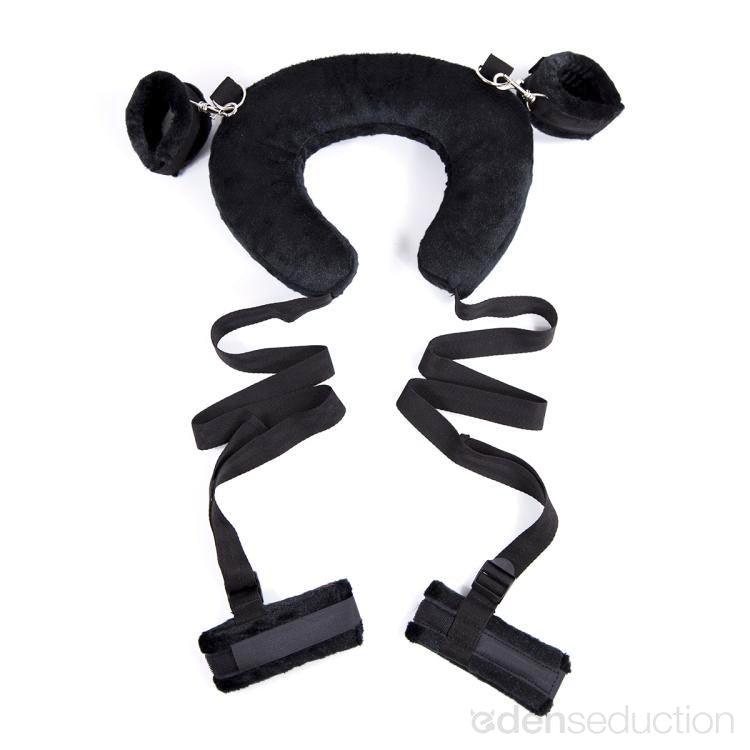 Comfy Plush Sex Sling with Neck Pillow - EdenSeduce