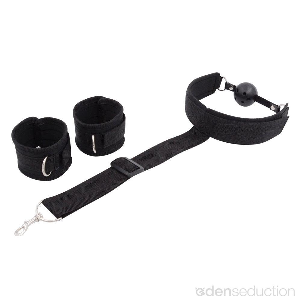 Mouth to wrist restraints Bondage system - EdenSeduce