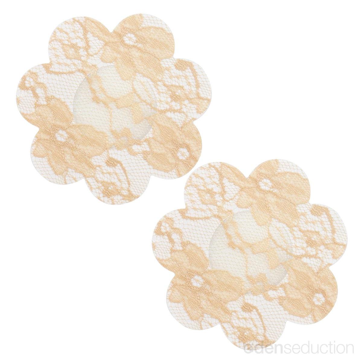 Lace Flower Nipple Pasties - EdenSeduce